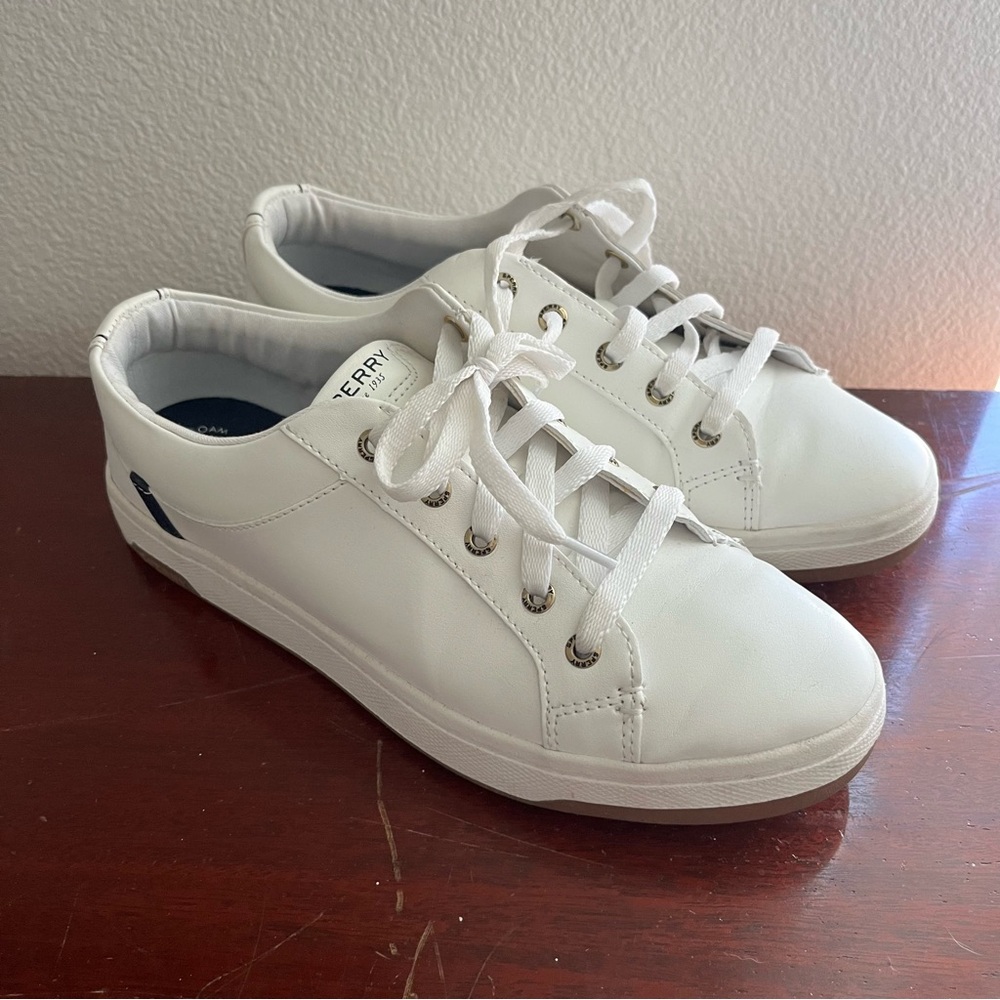 White Sperry Sneakers